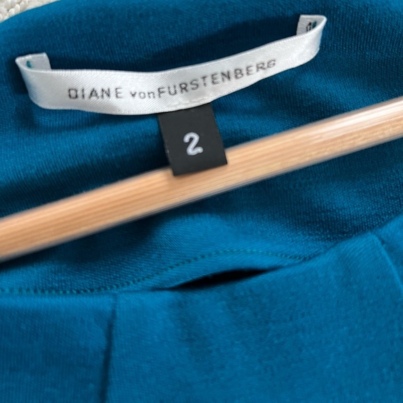 Diane von Furstenberg Chita Teal Dress - Picture 6 of 7